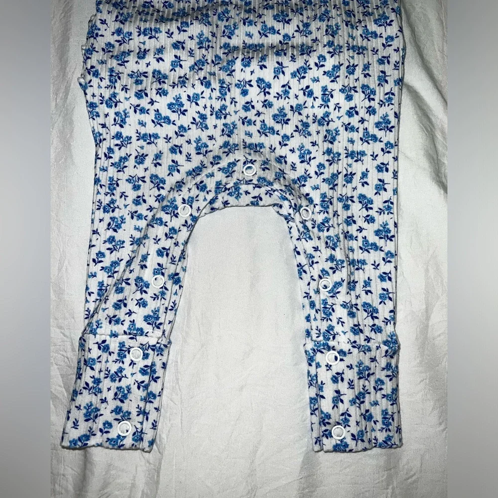 POSH PEANUT RUFFLED CAP SLEEVE ROMPER 6/9M - Picture 5 of 5